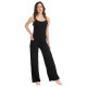 Target Γυναικεία ολόσωμη φόρμα Strappy Open Hem Viscose Rib Jumbsuit